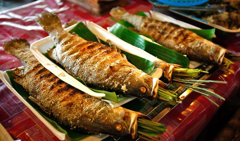 Cá nướng (Pa pỉnh tộp)
